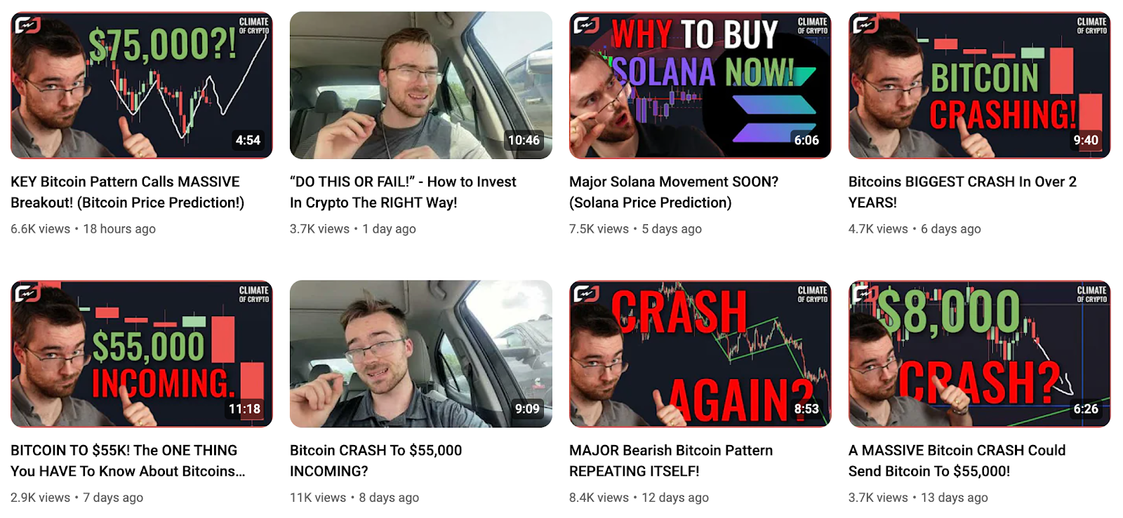 Crypto Jebb's YouTube Channel