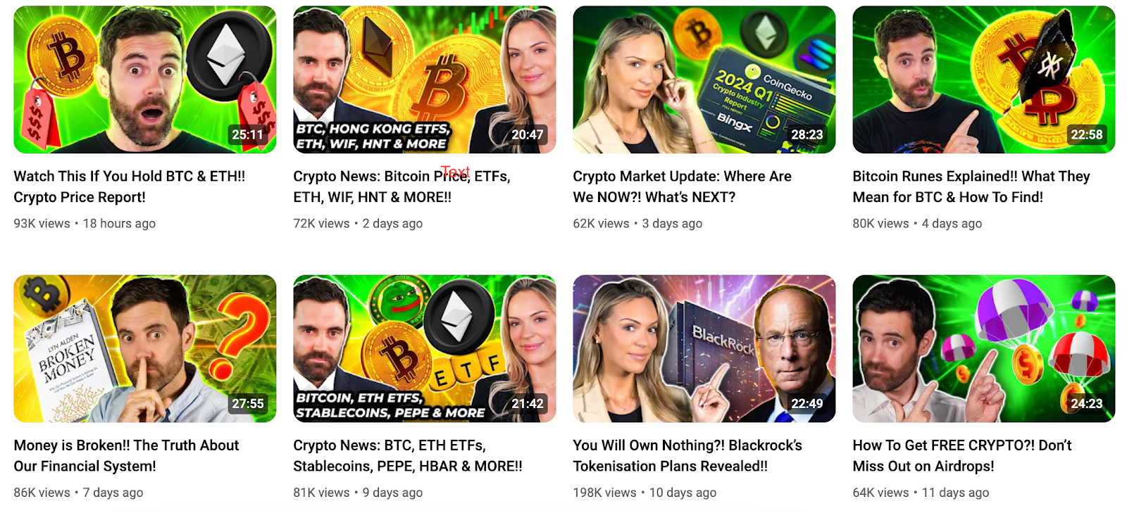 Coin Bureau YouTube Channel