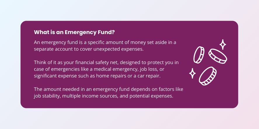 Saving Money for Emergency Fund
