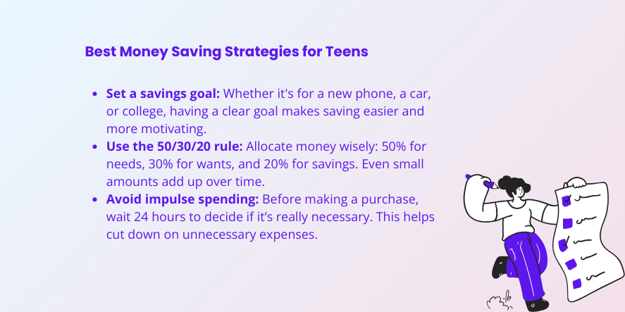 good financial habits to start saving